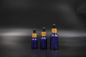 15 ml Blue Dropper Glass Bottle