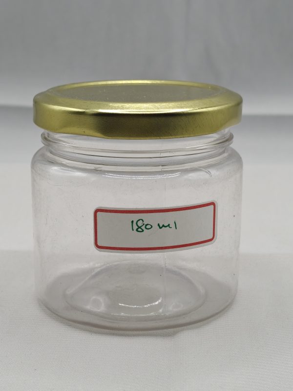 Round Salsa Pet Jar